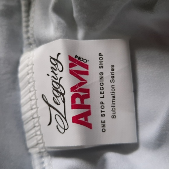 Legging Army NWT Sublimation Series Birds of a Feather Leggings One Size 3-9 - Picture 3 of 6